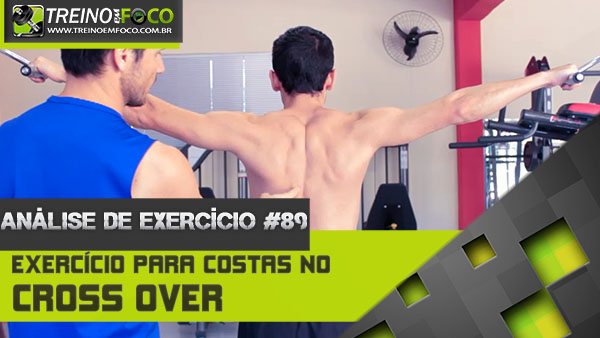 Você conhece o exercício no Cross Over para costas?