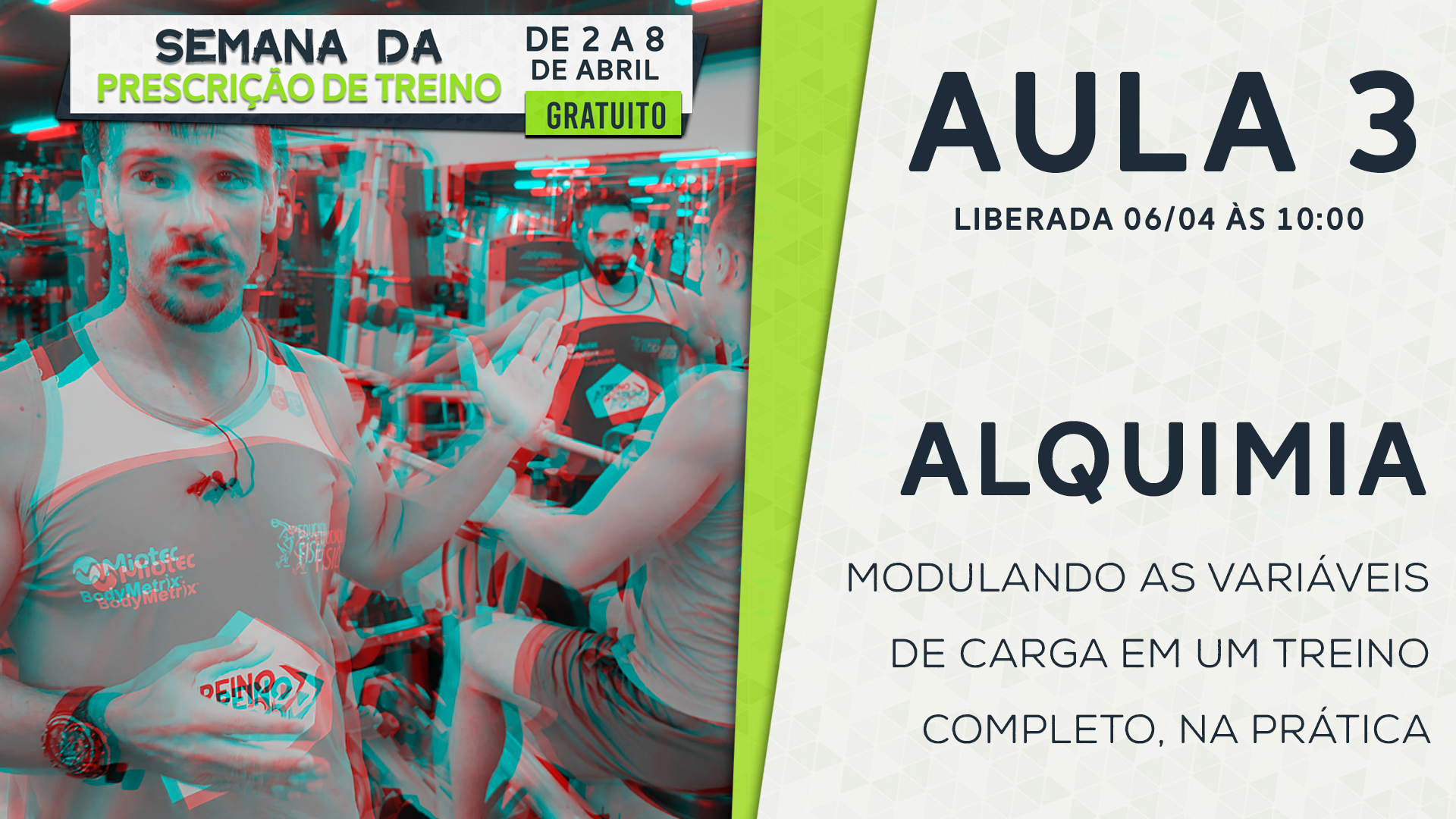 Aula 3 - Treino Completo - Variáveis de Carga e Volume Load